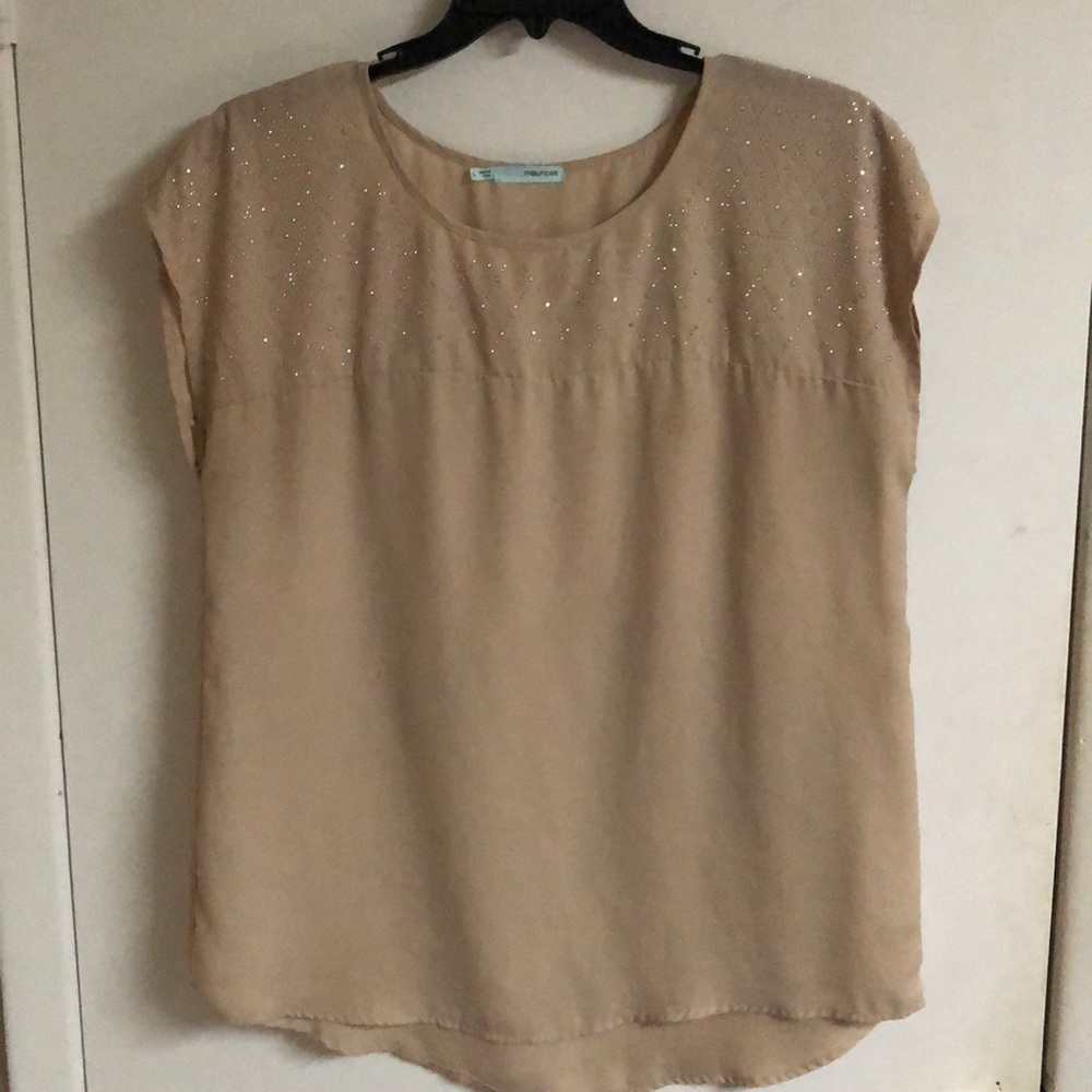 ⭐️⭐️ 3 for 25!!⭐️⭐️ Cap sleeve dressy top